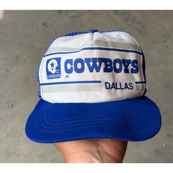 Vintage Dallas Cowboys Mesh Trucker Hat SnapBack - Picture 1 of 11